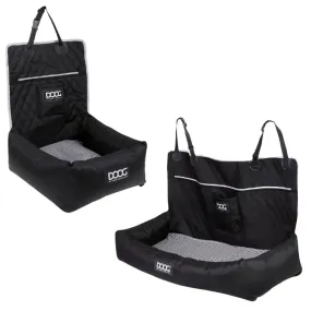 DOOG Dog Car Seat Black